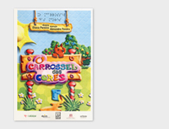 Capa de O Carrosel das Cores em Braille